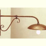 Applique da esterno ottone Drea / A100