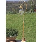 Lampione da esterno / Segnapasso ottone Bacco / T125