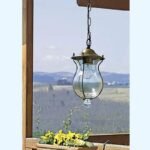 Sospensione da esterno ottone Bacco / S14