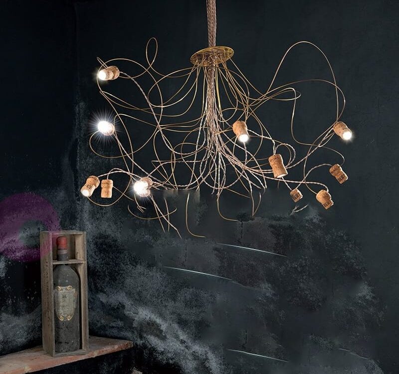 Lampadario a sospensione WineLed/S12