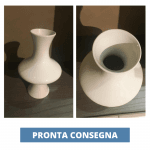 Vaso Lounge Piccolo - Ceramica Salentina - Ceramica bianca