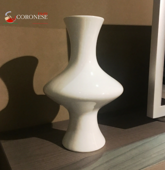 Vaso Lounge Grande- Ceramica Salentina - Ceramica bianca