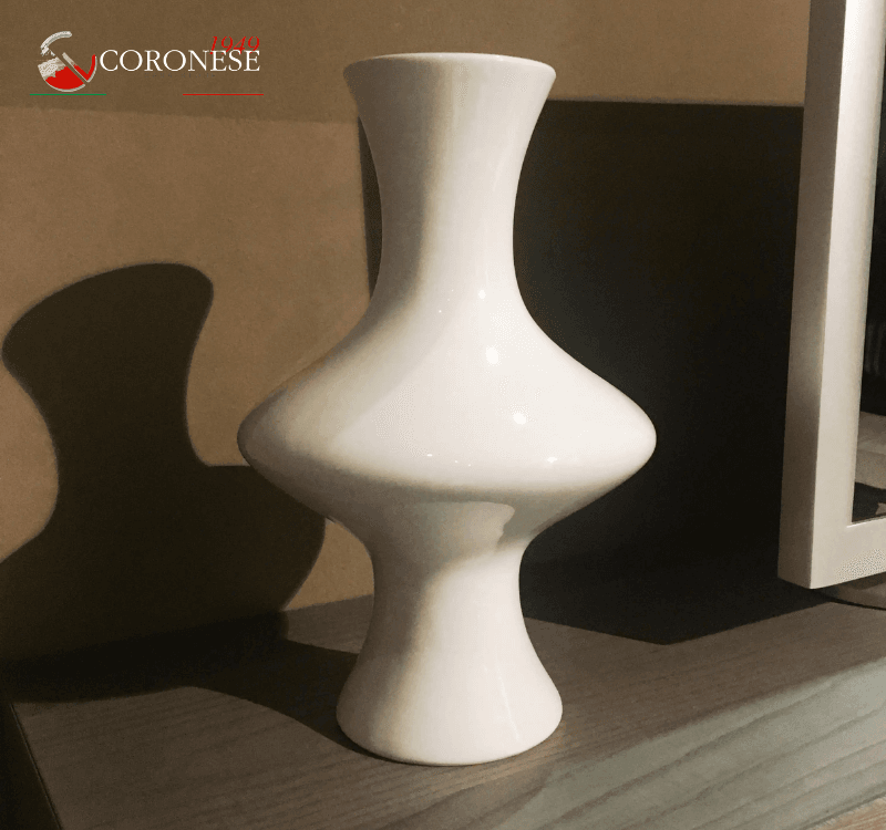 Vaso Lounge Grande- Ceramica Salentina - Ceramica bianca