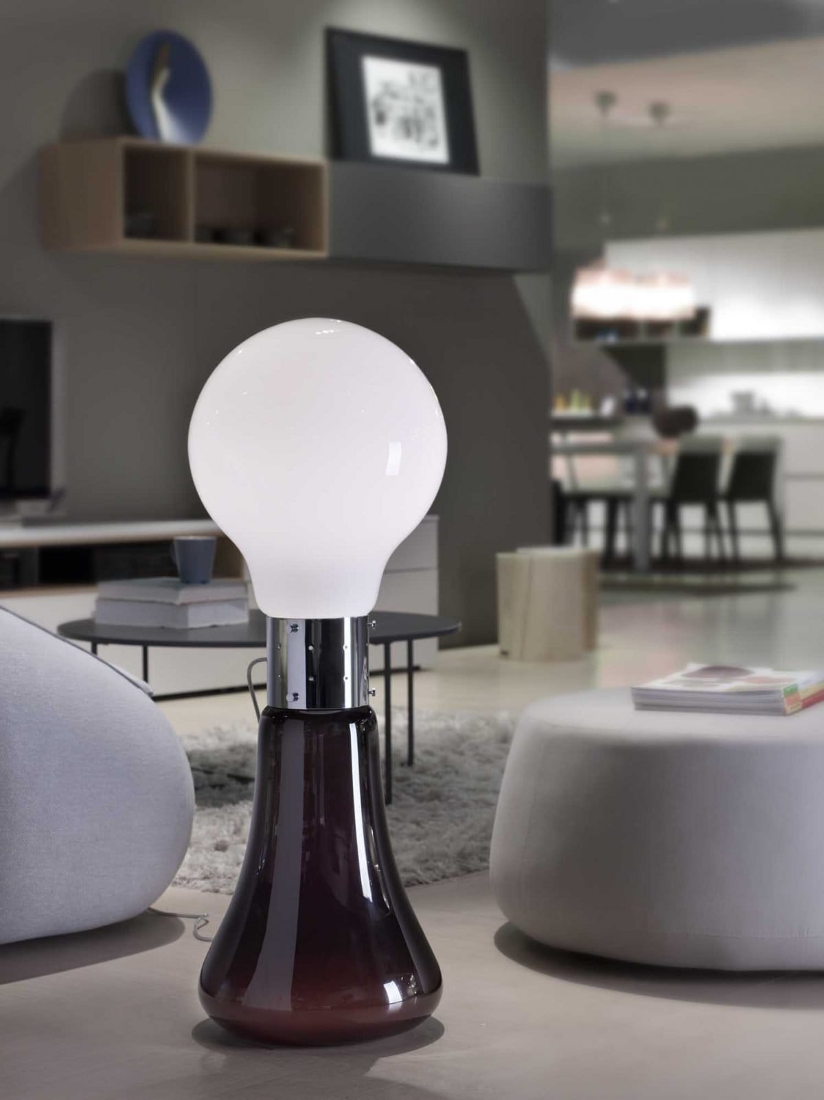 Lampada Dina in vetro di Murano