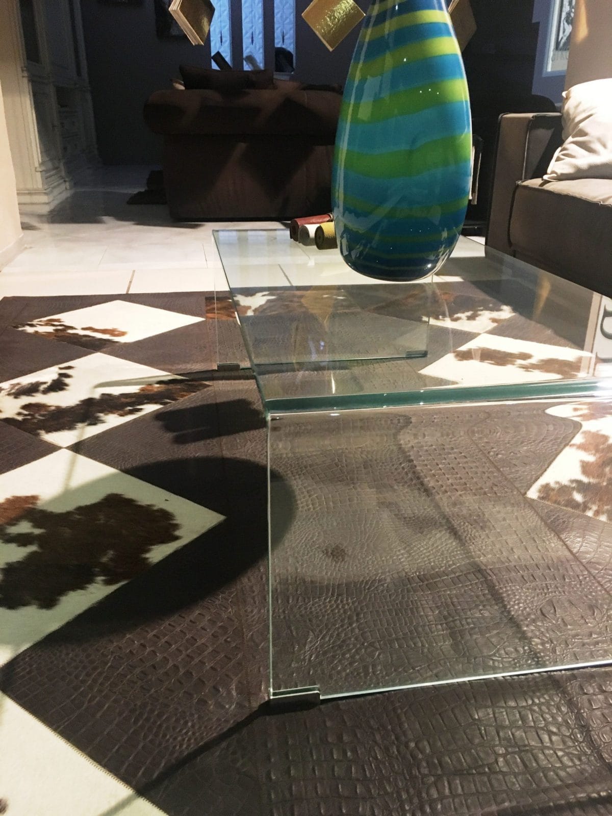 Tavolino Crystal in Vetro temperato sp. 12 mm - immagine 2