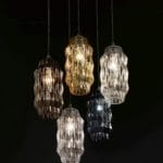Lampada a sospensione singola ORIGAMI con il suo stile Liberty dona fascino ed eleganza
