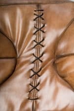 Poltrona Pelè in Pelle cucita mano - immagine 4