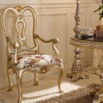 Poltrona classica decoro fiorentino