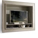 Porta TV cornice classica