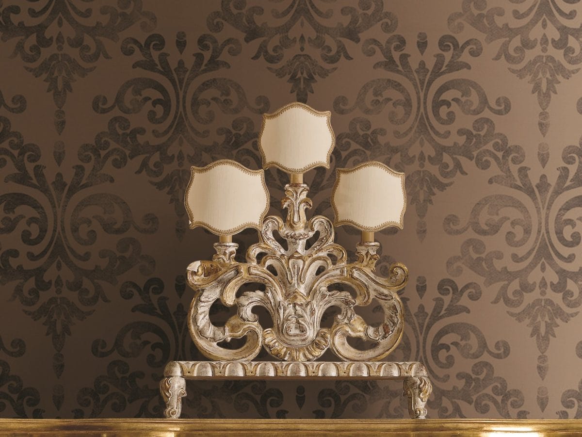 Lampada da tavolo base lume classico - immagine 1