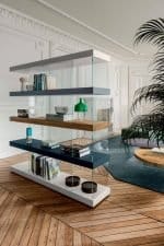 Libreria legno Vetro AIR