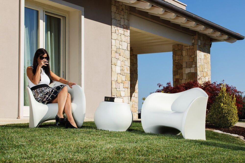 Sgabello/Tavolino FUZZY STOOL - immagine 1