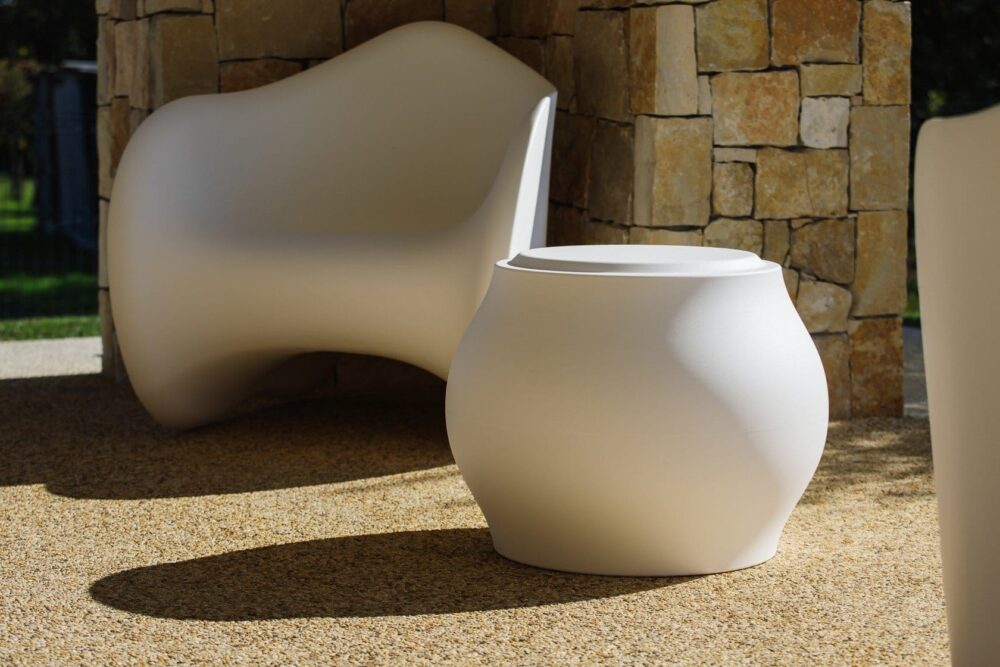 Sgabello/Tavolino FUZZY STOOL - immagine 2