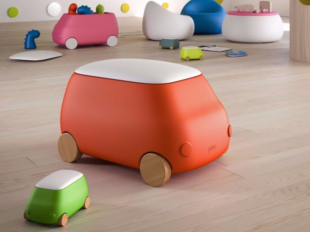 Porta giocattoli contenitore PLUST VAN - immagine 3