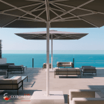 Ombrellone Leonardo - Palo centrale - Coronese1949