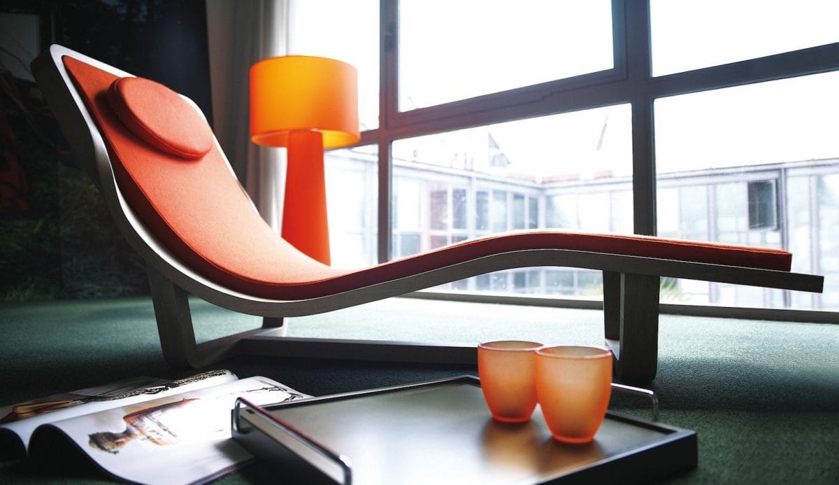 Chaise longue Boomerang