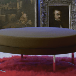 Pouf girevole G.ROUND