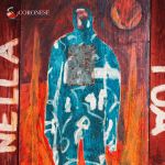 Quadro Bardamù - Prigione Vivente - Xilografia - Coronese1949