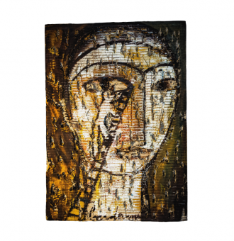 Quadro Bardamù - Le due Facce - Arte Cartotecnica - Coronese1949