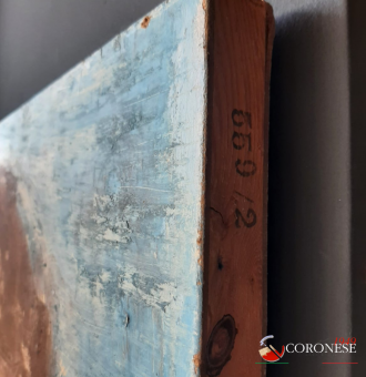 Quadro Bardamù - Raccolta di Mele - Coronese1949