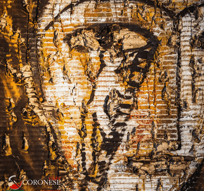 Quadro Bardamù - Le due Facce - Arte Cartotecnica - Coronese1949