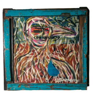 Quadro Bardamù - Incanto - Xilografia