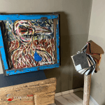 Quadro Bardamù - Incanto - Xilografia