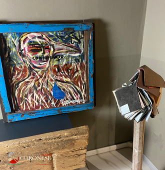 Quadro Bardamù - Incanto - Xilografia