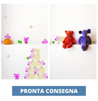 HomeStickers Fattoria - Adesivi muri Kids - Coronese1949