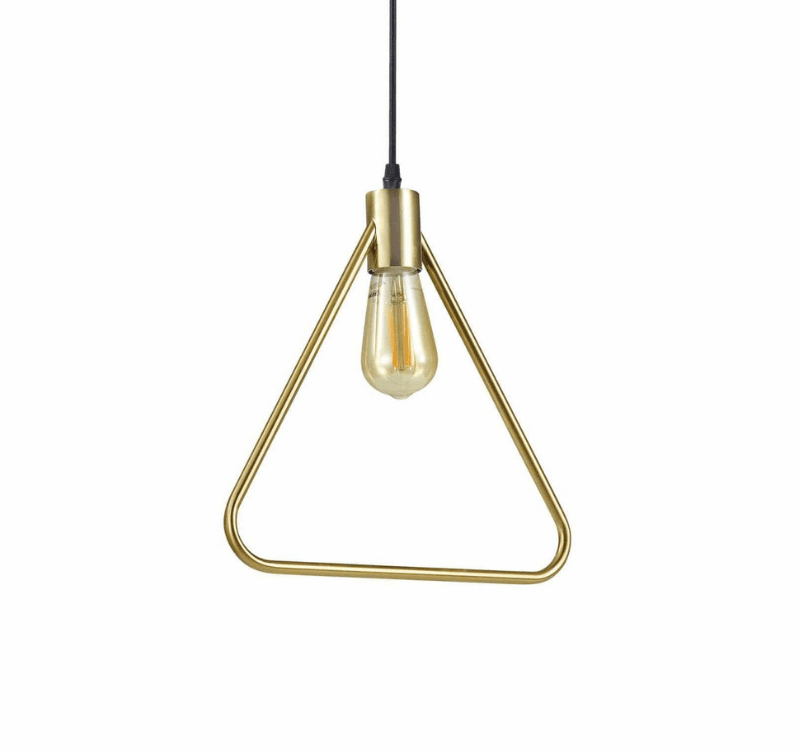 Triangle ABC - Lampadario in Ottone