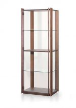 Vetrina vetro e legno dogato - immagine 3