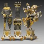 Tavolo e set Gioco Medievale - immagine 3