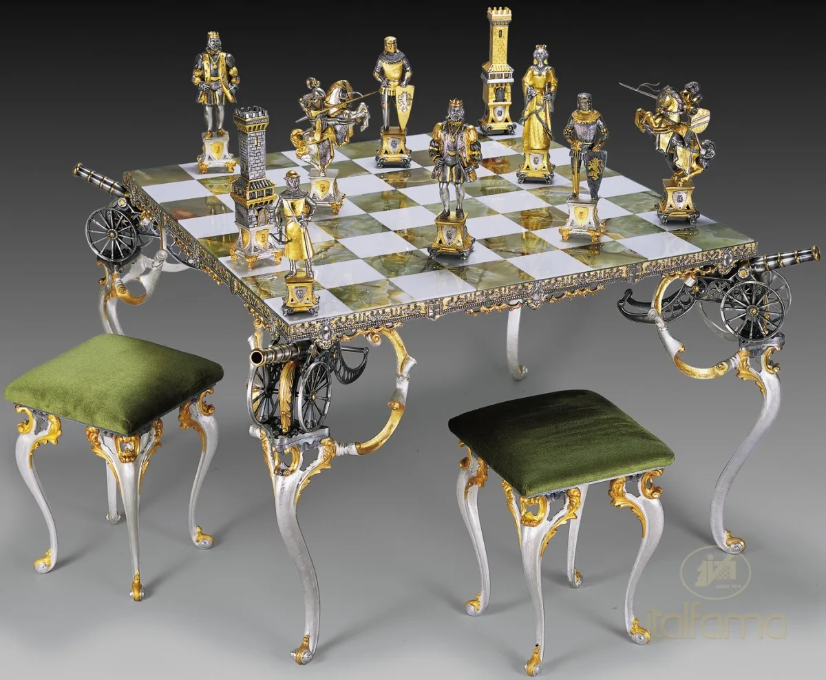 Tavolo e set Gioco Medievale - immagine 1