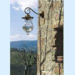Applique da esterno ottone Bacco A14