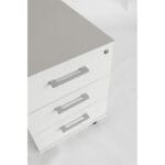 Cassettiera in melaminico su ruote - immagine 2