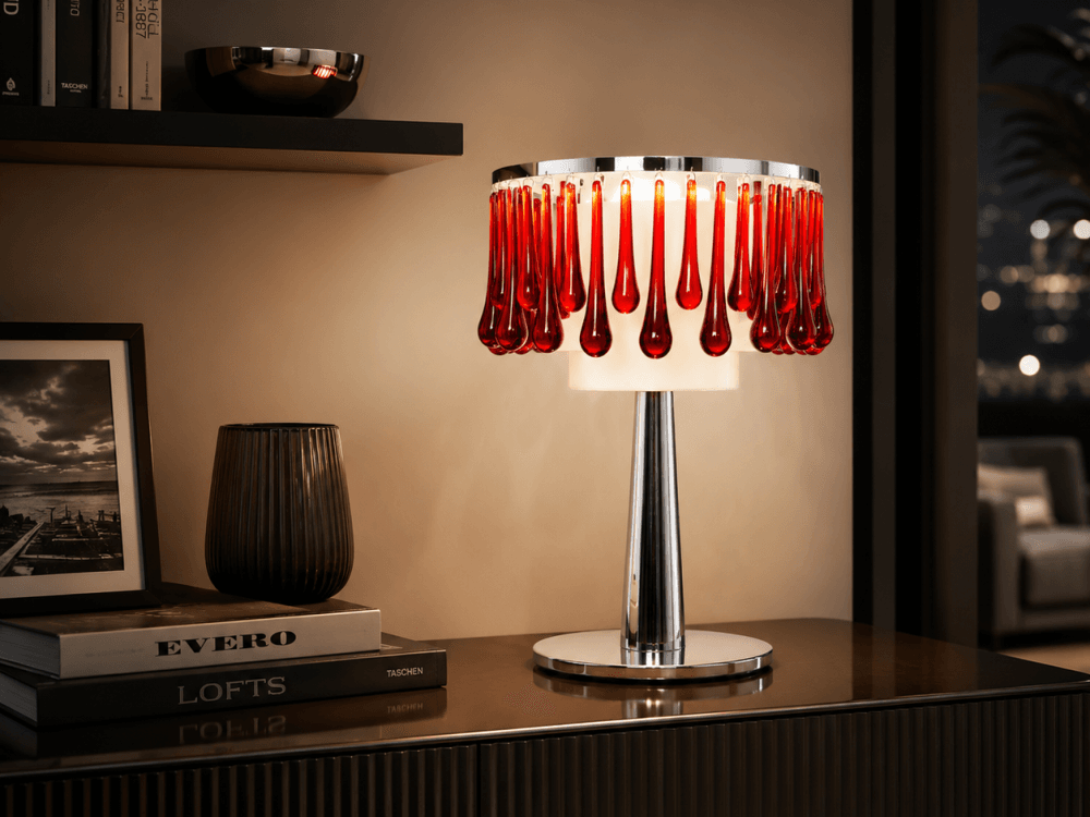 lampada da tavolo vetro di Murano